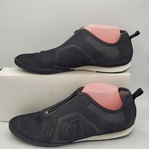 Merrell Black Civot Zip Up Shoes Size 11